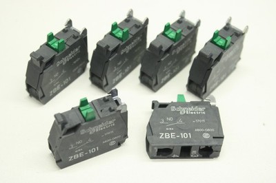 6x Schneider Electric ZBE-101 Auxiliary Switch Contact Block ZBE101