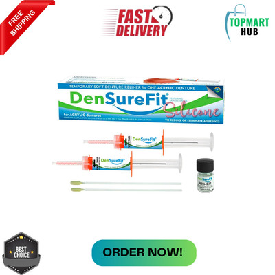 Lower Denture Reline Kit Soft Silicone Denture Repair Kits | Refit and Tighten