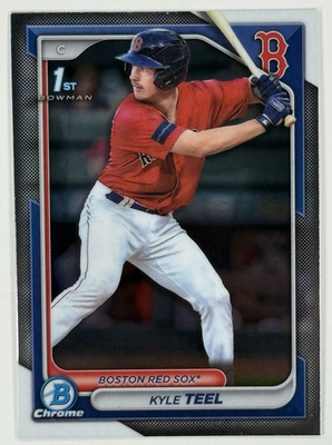 #ad 2024 Bowman Chrome Kyle Teel Bowman 1st #BCP 48 $1.25