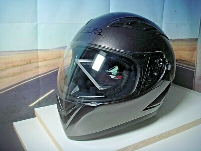 Motorcycle Helmet Full Face Flow Vents Titanium Z1R Strike Ops SV Solid Small HB