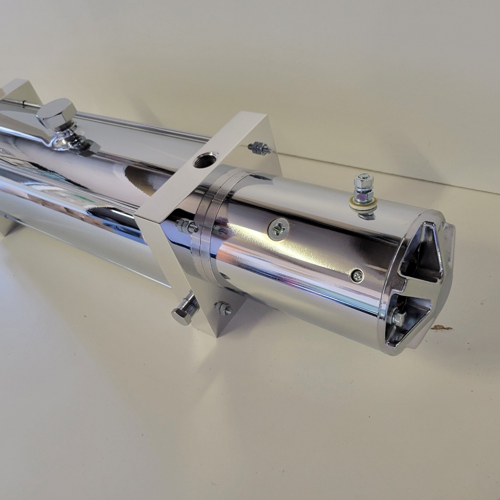 LOWRIDER HYDRAULICS PUMP WHAMMY CHROME COMPLETE GEARS COMP MOTORS