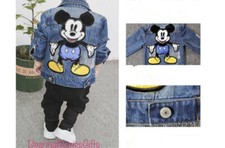 Boys Mickey Mouse Jean Jacket