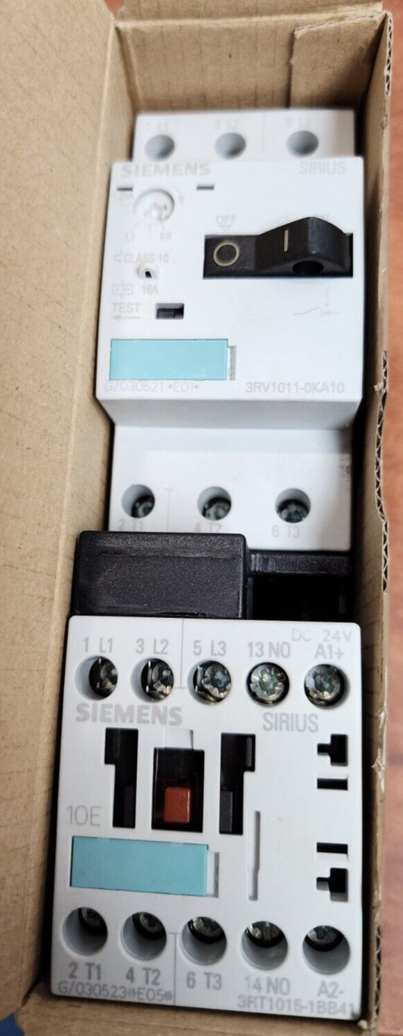 Siemens 3RA1110-0KA15-1BB4 Starter Combination (Contactor)