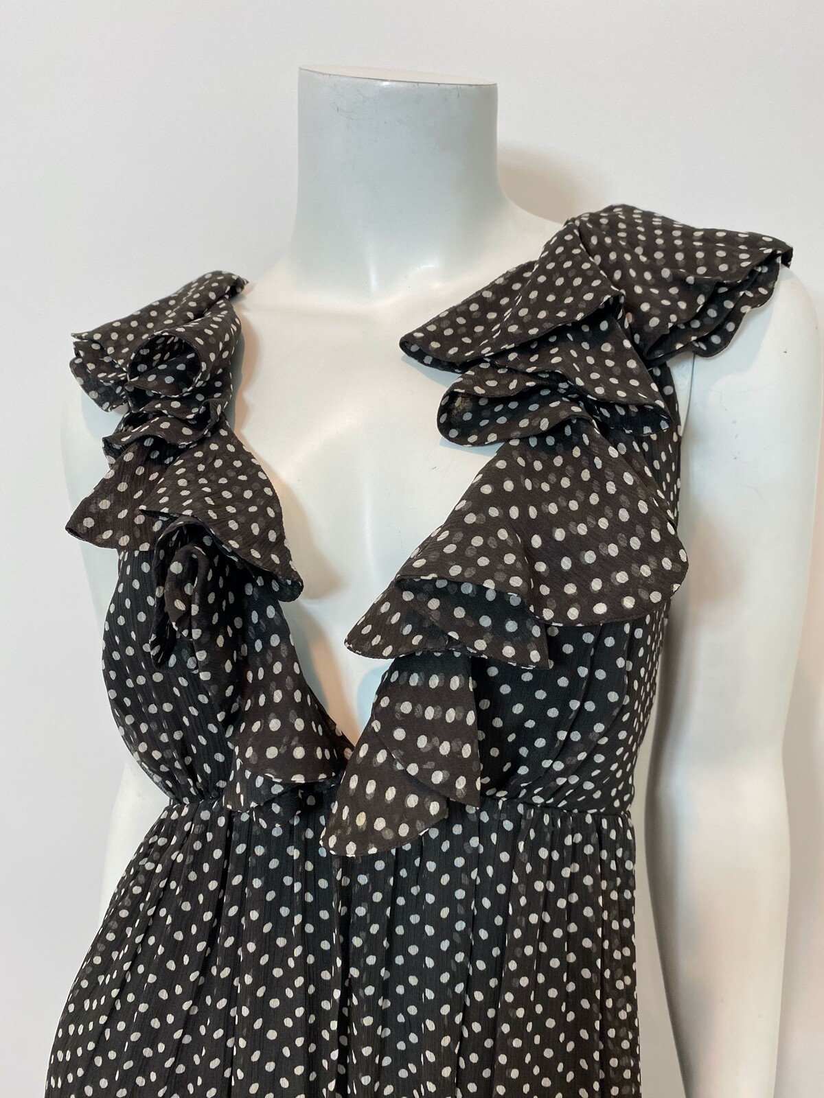 Zimmermann Polka Dot Jumpsuit in Dark Brown Size 1
