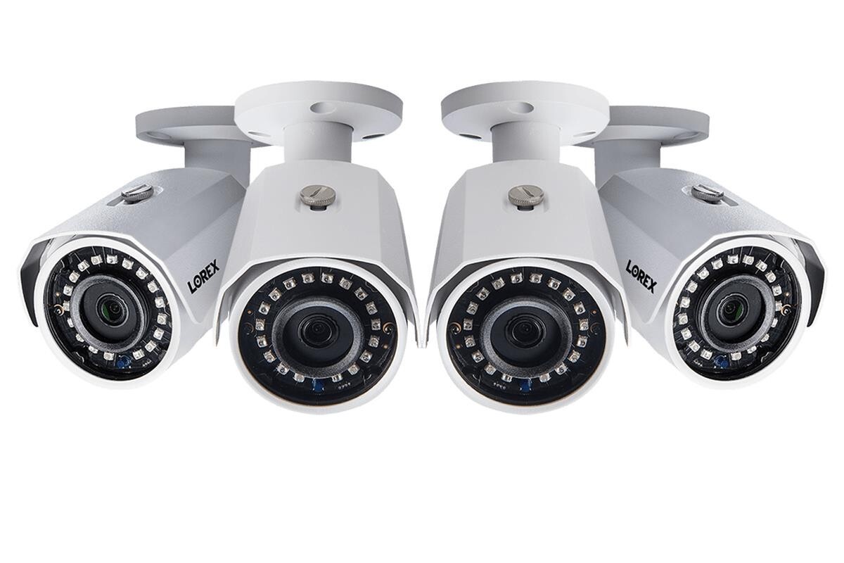 Lorex LBV2711B 1080P HD IR Night Vision Bullet Camera 4-Pack