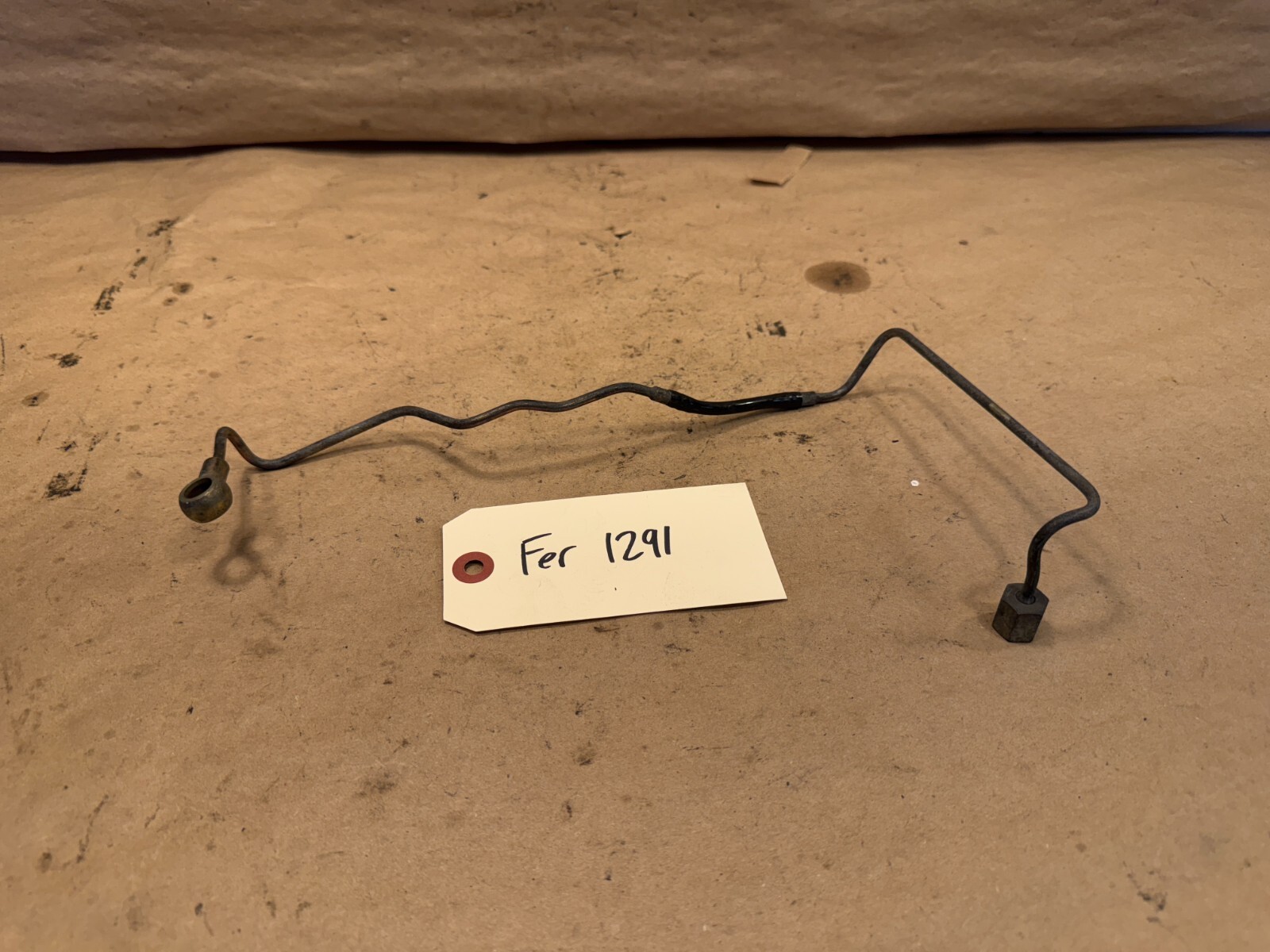 Ferrari Testarossa Fuel Pipe From Metering Device To Cylinder # 3 OEM PN 125790