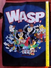 WASP Blackie Lawless Heavy Metal Band Vintage 1989 Back Patch VERY RARE