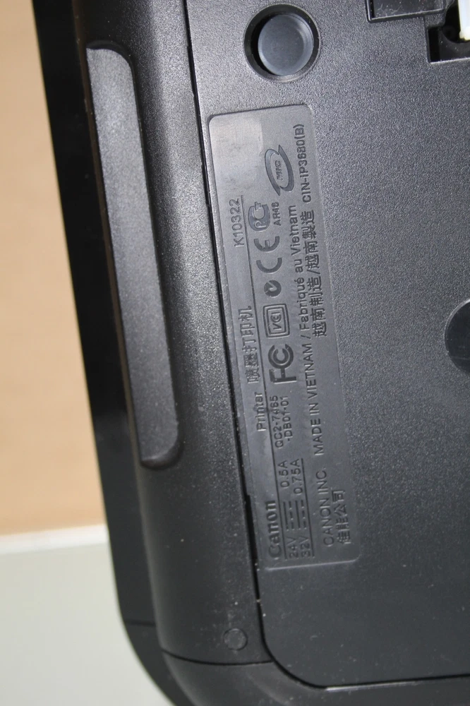 Canon PIXMA IP3600 Photo Printer Inkjet Printer / Faulty Replacement Part