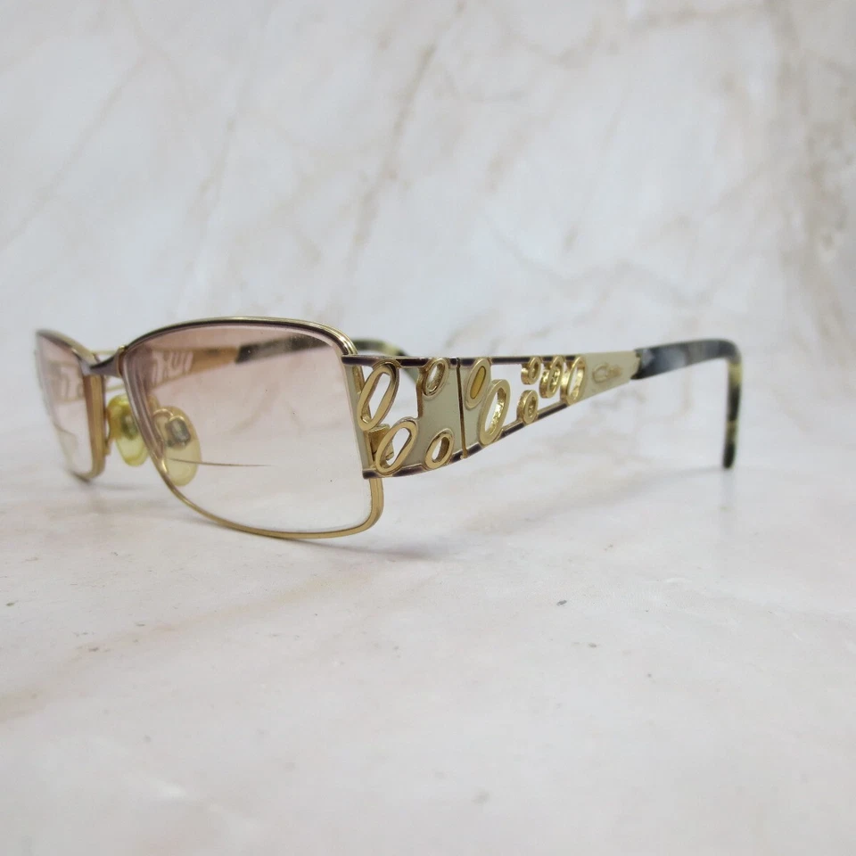 Gafas de sol Cazal montura mod.4164-col dorado tortuga metal medio borde rectangular Foto 2 de 4