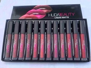 huda beauty liquid matte lipstick set