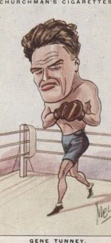 1928 Churchman's Men of the Moment in Sport - Gene Tunney #16