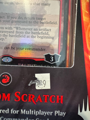 Magic MTG Commander 2014 Built From Scratch Near Mint Sealed - See photos