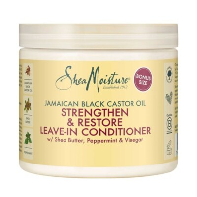 Shea Moisture Jamaican Black Castor Oil Strengthen & Restore Leave-In Conditioner