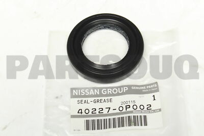 402270P002 Genuine Nissan SEAL-GREASE,SIDE SHAFT 40227-0P002 402270P002 Genuine Nissan SEAL-GREASE,SIDE SHAFT 40227-0P002