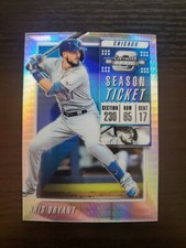 2019 Panini Chronicles Contenders Optic Hyper/299 #11 Kris Bryant Chicago Cubs
