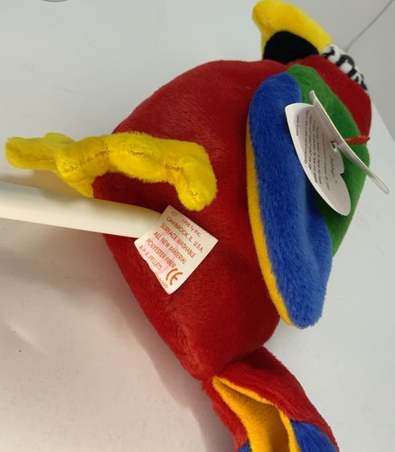 Ty 4197 Beanie Baby Jabber The Parrot Tropical Bird - Picture 11 of 12