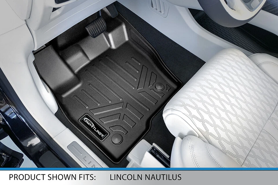 SMARTLINER Floor Mats 1st Row 2016-2018 Lincoln MKX | 2019-2021 Lincoln Nautilus Foto 2 de 4