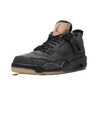 Nike Air Jordan 4 Retro x Levi's Levi's x Jordan 4 AJ4 Black Nike Air Jordan 4 Retro x Levi's Levi's x Jordan 4 AJ4 Black