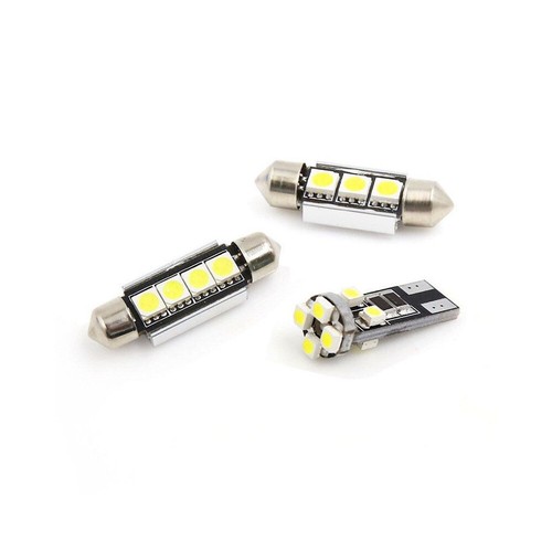 21PCS Trunk License Plate Lamp Interior Bulb LED White Car Inside Lights Dome - Picture 5 of 12