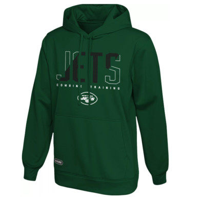 Men's New York Jets NFL Combine Backfield Team Color Hoodie Sweatshirt - Size M