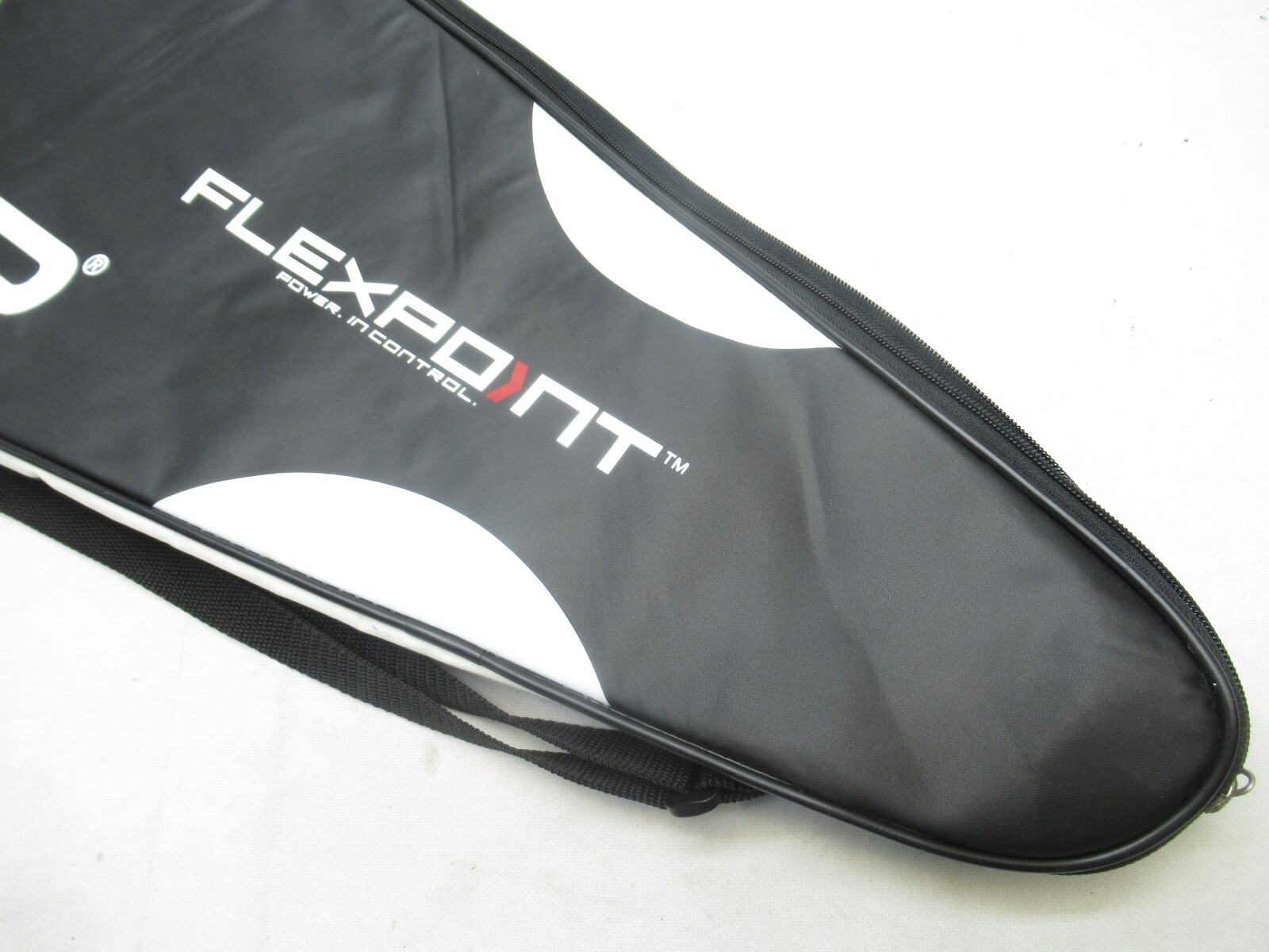 HEAD "FLEXPOINT" SINGLE TENNIS RACQUET COVER WITH STRAP