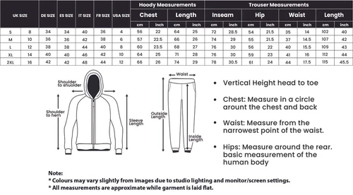 Neu Herren Trainingsanzug Set Fleece Kapuzenpullover Top +Hose Jogginghose S-3XL - Bild 3 von 27