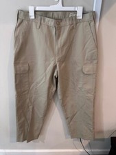 Men's Cintas Comfort Flex Cargo Pants Size 34x28 O5