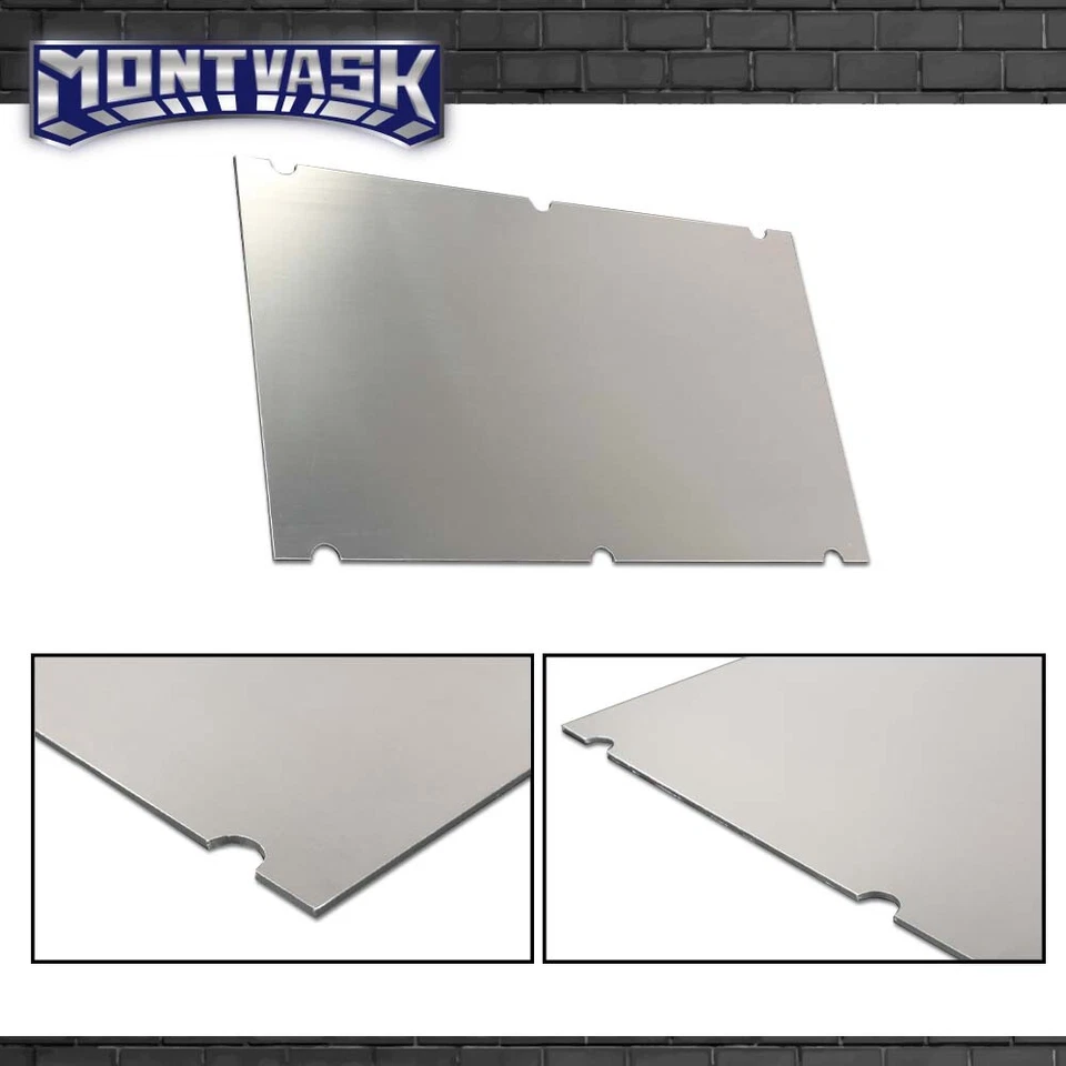 Compatível com 2008-2014 Polaris RZR RZR-S 800 900 3/16" placa de alumínio resistente - Imagem 4 de 4