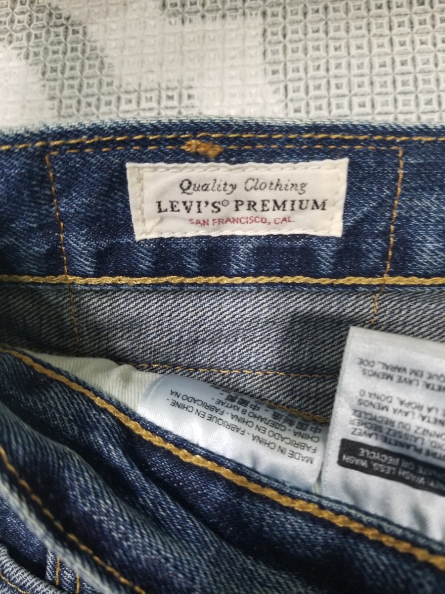 Levi's Premium 501 Big E Jeans Non Selvedge Size 32x34 | eBay