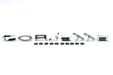 1968 -1973 Corvette Rear Letter Emblem / Rear Letters Badge PREMIUM GM Resto NEW