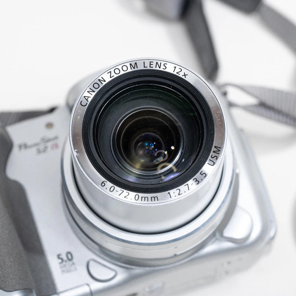 Canon PowerShot S2 IS 5.0MP 12X Zoom Digital Camera CCD Digicam Y2K - Working! - Image 4 of 4