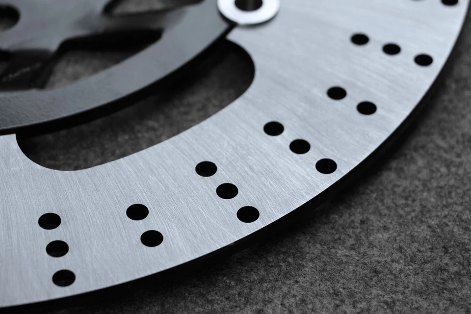 Rotores de disco de freno delanteros aptos para Kawasaki Ninja ZX-7R 91-03 ZX9R ZX-12R 2000-2003 Foto 3 de 3