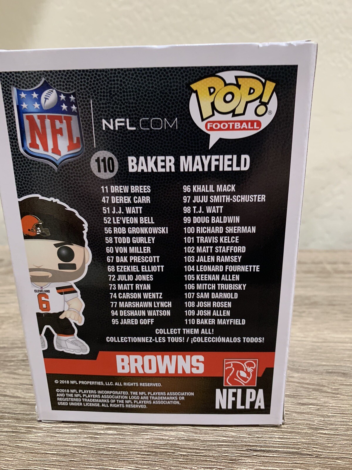 baker mayfield funko
