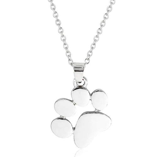 Maya's Grace Pfotenabdruck Anhänger mit Halskette Kette für Frauen & Tierliebhaber - Bild 1 von 6