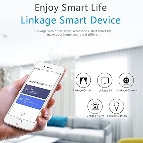 Detector de movimiento inalámbrico WLAN inteligente para hogar, sensor de movimiento infrarrojo PIR - Imagen 2 de 7