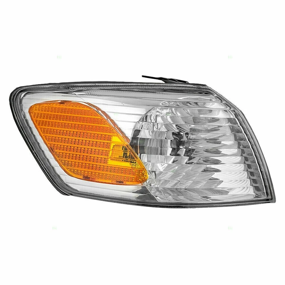 Juego de luces de señal de esquina laterales de conductor y pasajero DEPO para Toyota Camry 2000-2001 Foto 2 de 4