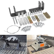 Universal Installation Kit Fit Reese 5th Wheel Trailer Hitch w/ Hardware Bracket