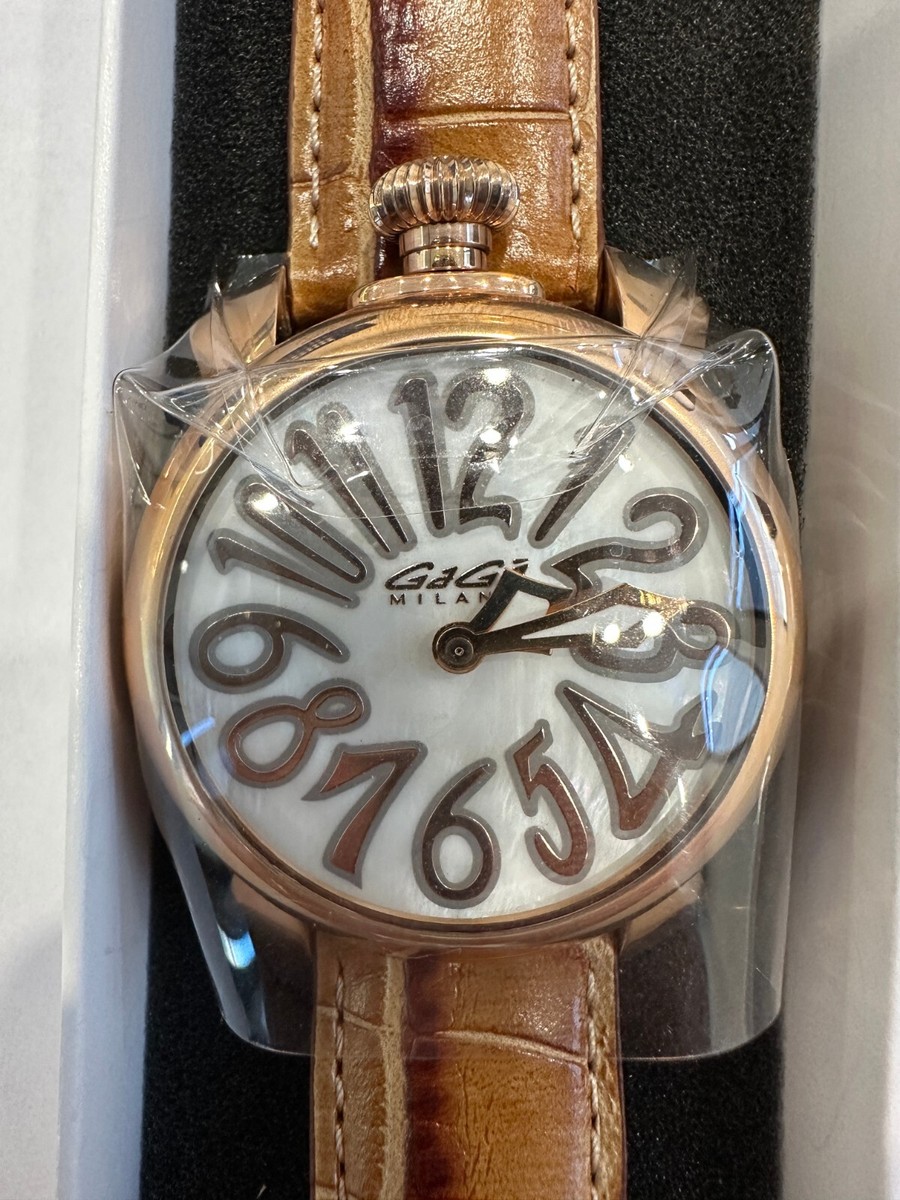 時計 GaGa MILANO MANUALE 40mm Honolulu 5021 5021.2 GaGa Milano Manuale 40mm Rose Gold Plated | eBay