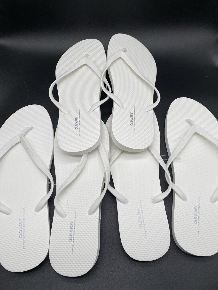 Discount old navy white flip flops Free Shipping
