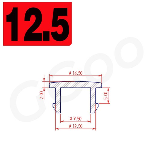 Black Snap-On Hole Plug Silicone Rubber Blanking Seal Bung Pipe Tube 2.5-60.6mm - Picture 25 of 59