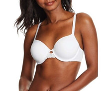 Maidenform Bra One Fabulous Fit Extra Coverage Convertible Straps White 38D