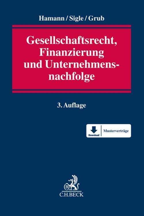 Thumbnail - Hartmut Hamann (u. A.) | Gesellschaftsrecht, Finanzierung Und...