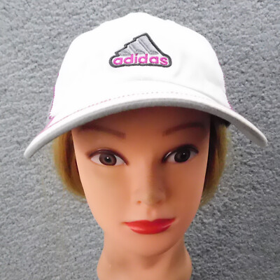 ADIDAS Adult Cap Hat Embroidered Hook & Loop Adjustable 2-Tone Decorative Thread