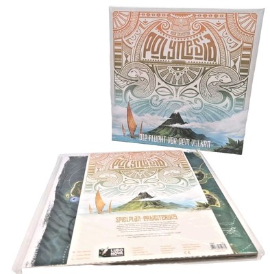 POLYNESIA - Die Flucht vor dem Vulkan - LUDO NOVA - + Spielplanerweiterung