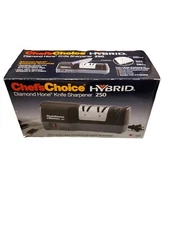 Chef's Choice Hybrid 250 Diamond Hone Knife Sharpener.