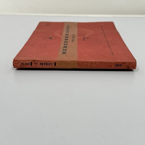 Mercedes 300se Parts Catalog W112 (1964) Manual 300 se ORIGINAL - Imagen 6 de 10
