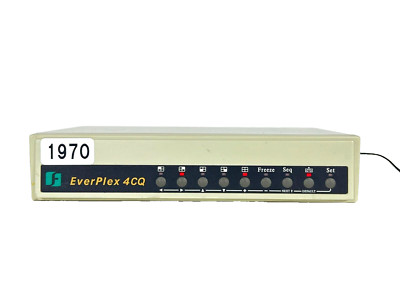 Everfocus Everplex 4CQ Color Quad Processor  For Parts/Not Working #1970 (One)