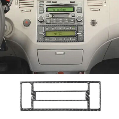 Carbon Fiber Interior Climate Control Cover Trim For Hyundai Azera 2006-2011