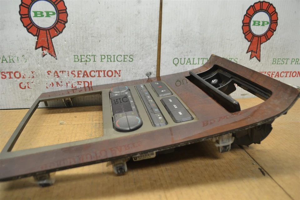 2011-2014 Lincoln Navigator Dash Climate Control Bezel BL7418C612BA Trim 43-9F8 - Image 4 of 4