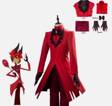 Hazbin Hotel ALASTOR Cosplay Costume Adult Halloween Outfit Full Set